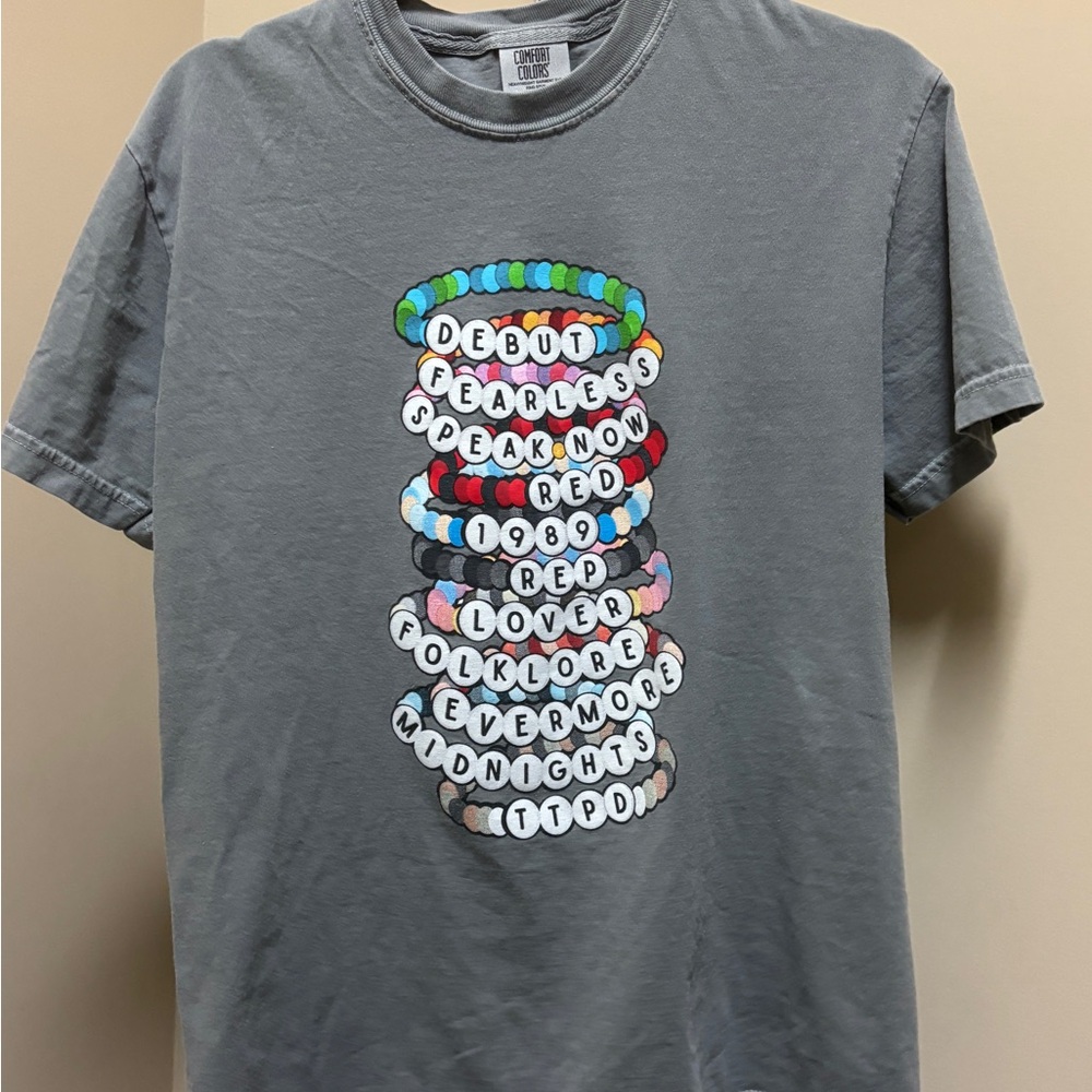 Taylor Swift Eras Friendship Bracelet Graphic Tee